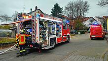 Die Feuerwehr Stockach Abteilung Kernstadt musste zu einem Brand auf dem ehemaligen Lutz-Areal, direkt an der Dillstraße ausrücken.