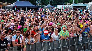 Mit den Besucherzahlen des diesjährigen Summerty-Festivals im Seepark ist Veranstalter Sascha Steiger zufrieden, aber angesichts der ...