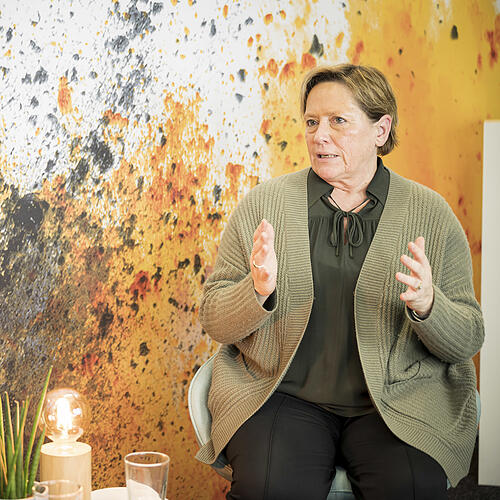 Susanne Eisenmann im Interview mit SÜDKURIER-Chefredakteur Stefan Lutz
