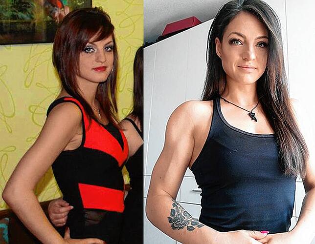 Christina Schwarz wog irgendwann nur noch 45 Kilogramm. Der Sport war in ein gesünderes Leben.