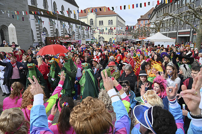 Bild 9: Bilder von der Machtübernahme in Radolfzell auf dem Marktplatz