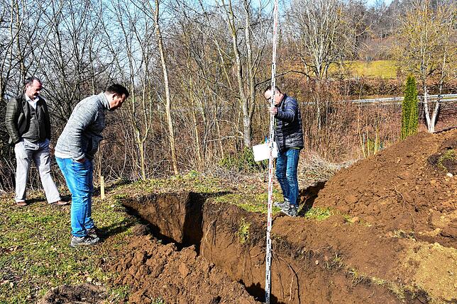 Als der Bauantrag für das Postareal eingereicht wurde, wurde eine weitere geologische Untersuchung des Areals fällig – mit ...