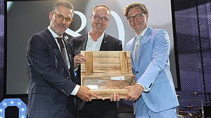Dachziegel Festakt SÜDKURIER utz / Lämmel / Burchardt