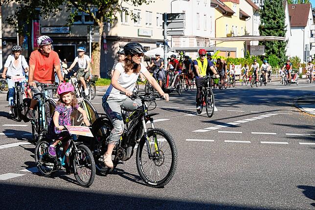 Bild 18: Bilder von der Fahrraddemo in Friedrichshafen