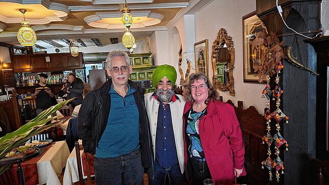 Bild 23: Indische Restaurant-Segnung durch einen Sikh-Priester in Konstanz: Wir haben die Bilder