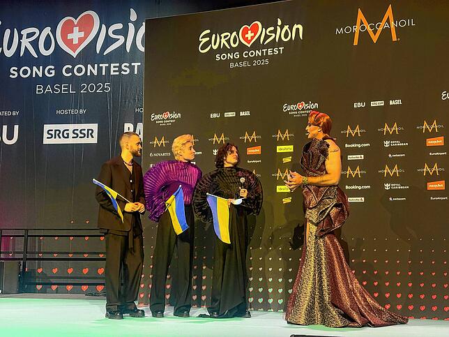 Bild 32: Alle Bilder zur „MET-Gala Europas“ in Basel: So präsentieren sich die ESC-Acts bei der Eröffnungszeremonie
