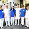 Sie sind das Team hinter dem neuen Medizinischen Versorgungszentrums (MVZ) des GLKN (von links): Annett Hammer, Sebastian Jung (Leiter ...