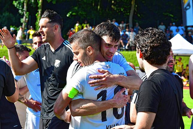 Bild 18: SV 08 Laufenburg steigt nach 2:1 gegen 1. SV Mörsch in die Verbandsliga auf – wir haben Fotos! (I)