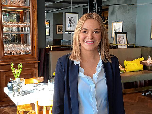 Jasmin Weber, Restaurantleiterin der Brasserie Colette Tim Raue in Konstanz.