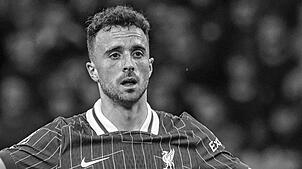 Diogo Jota im September 2024. Liverpools Fußballprofi ist bei einem Autounfall ums Leben gekommen.