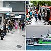Busse, Bahnen, Flüge, Fähren &ndash; wie stark ist die Region am Montag, 27. März vom Mega-Warnstreik betroffen?