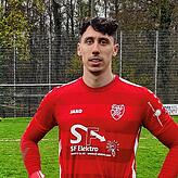 Der Torhüter des TSV Aach-Linz David Delibato konnte häufig seine Stärke auf der Linie demonstrieren