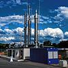 In dieser neuen Anlage in Deißlingen wird Biogas aus Biomüll jetzt zu Erdgas-Qualität veredelt. Das bringt mehr Geld als die bisherige ...