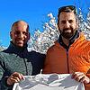 Sportvorstand Christian Duffner (rechts) freut sich, dass Mario Ketterer im Sommer den Trainerposten beim FC Schönwald übernimmt.