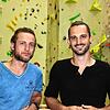Seit Anfang des Jahres steht das Kletterwerk unter neuer Leitung: Ramón Patone (Betriebsleiter, rechts) arbeitet eng mit Marcel Dippon ...