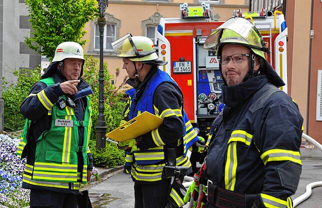 Bild 17: Hier sind die besten Bilder der Jahreshauptübung der Freiwilligen Feuerwehr Markdorf – Teil 2
