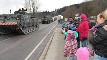 Bild : Artilleriebataillon 295 verlässt Immendingen