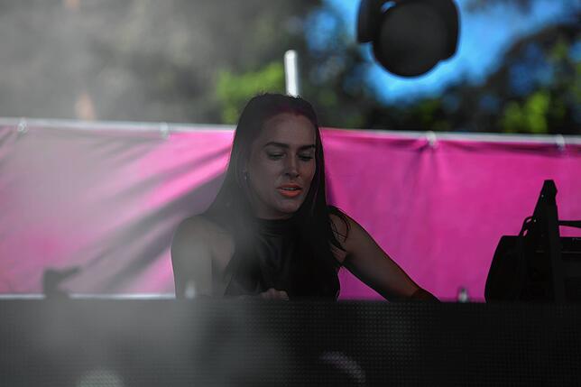 DJ Pretty Pink beim Gute Zeit Festival