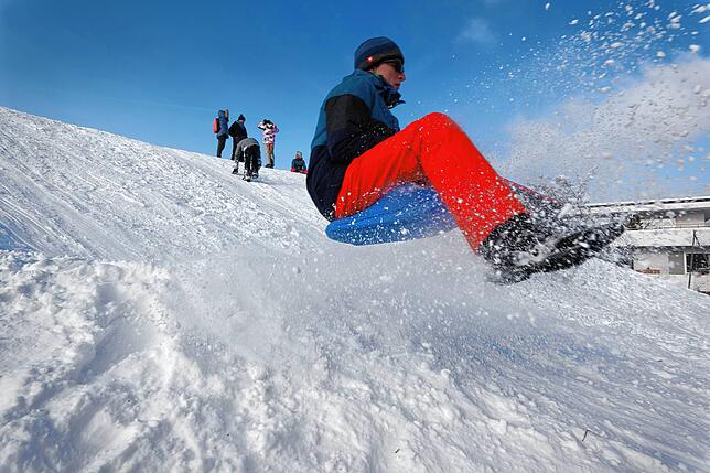 Bild 2: Ein Traum in Weiß: Das Konstanzer Wochenende im Schnee