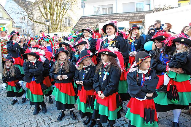 Bild 23: Kinderumzug und Setzen des Kindernarrenbaums in Stockach (Teil 2)
