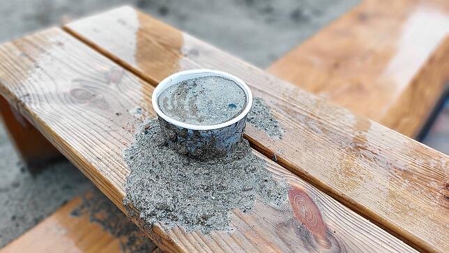 Nasser Sand sorgt für wenig Spielspaß beim diesjährigen Stadtstrand.