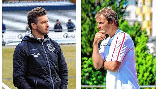 Die aktuellen Trainer Michael Schnee (Marbach/links) und Markus Knackmuß (Rietheim/rechts) sollen beide dazu beitragen, dass die neue ...