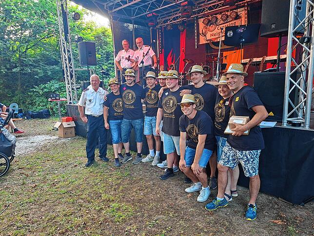 Bild 21: Tolle Stimmung und buntes Programm: Kreisfeuerwehrtag in Gottmadingen bietet Können und Spektakel