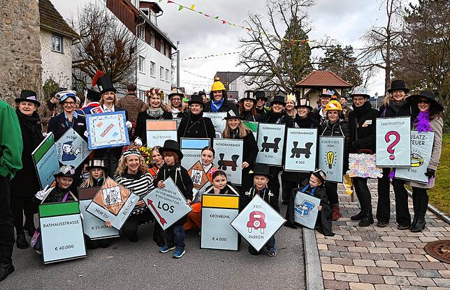 Beim Ludwigshäfler Monopoly ist der Schlössleweg das Äquivalent der Schlossallee.