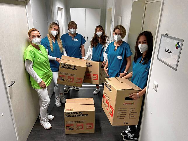 Das MVZ zog im Herbst um ins Aqualon. Damit kommen auch die Container bei ehemaligen Spital weg, die bislang auf Rechnung des ...