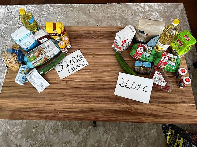 Bild 18: SÜDKURIER-Testkauf Teil II: Preise für Lebensmittel in Deutschland und der Schweiz nähern sich an
