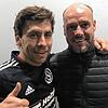 Im Sommer gibt es beim FC Königsfeld Veränderungen auf der Trainerbank: Während Erik Raab (links) weitermacht, hört Jörg Klausmann ...