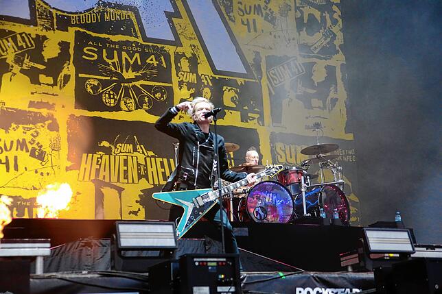 Bild 16: Alle Bilder vom Auftritt von Sum 41 beim Southside 2024