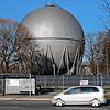 Ein ausgediente Technologie: Gas, hier die Gaskugel auf dem Gelände der Stadtwerke Konstanz, soll als Energieträger verschwinden. ...