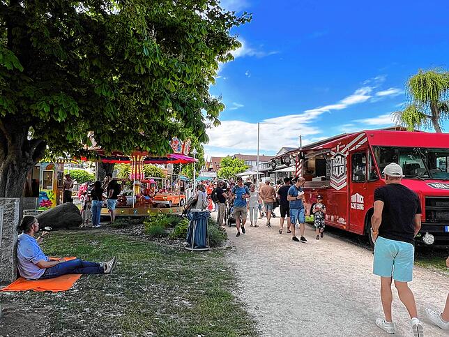 Bild 2: Bilder vom „Streetfood meets Picknick“-Event in Immenstaad
