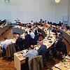 Der neue Gemeinderat bei seiner ersten Sitzung am 30. September 2019.