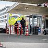 Grenzkontrollen und strenge Einreisevorkehrungen: So sieht es derzeit am Grenzübergang zwischen Konstanz und Kreuzlingen aus.