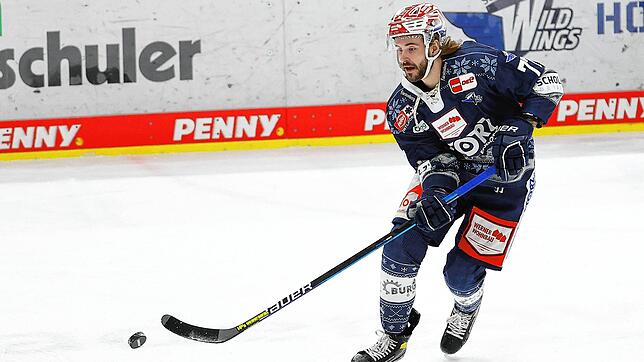 Spielt auch die nächsten zwei Jahre für die Wild Wings: Daniel Pfaffengut.