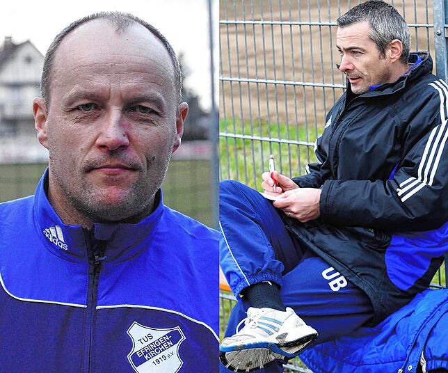 Trainer-Duo: Harald Wittke und Uwe Berger führten den TuS Efringen-Kirchen nach dem Fehlstart und der Trennung von Germano Fanciulli auf ...