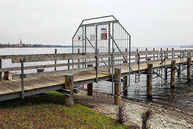 Am Steg im Streuhaugebiet, der von der Segelgemeinschaft Radolfzell genutzt wird, sollen Bootsliegeplätze mit gewerblicher Nutzung ...