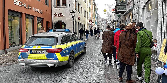 Die Polizei hatte im Vorfeld angekündet, an den Fasnachtstagen verstärkt Präsenz zu zeigen.
