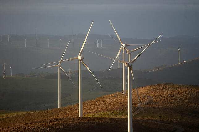 Windpark in Spanien: Auf den Tourismus wirkt sich diese Energieform so gut wie nicht aus.