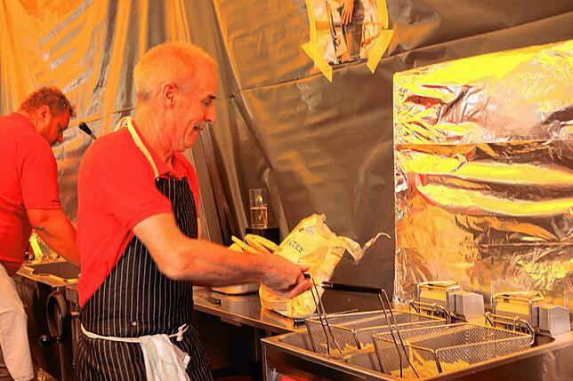 Bild 11: Drei Tage lang feierte Unadingen das Geranienfest