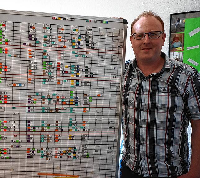 Frank Intlekofer, Schulleiter der Johann-Peter-Hebelschule Bild: 10. September 2019