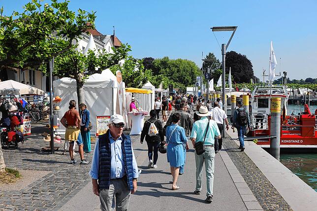 Bild 1: Schön war&lsquo;s! So strahlen die Besucher der Bodenseewoche am Wochenende