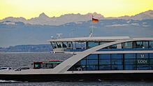 Die Fähre Lodi, die zwischen Konstanz und Meersburg verkehrt, bleibt am Freitag wegen Streiks im Hafen.