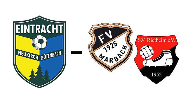 Bild : Ein packendes Duell lieferten sich die SG Neukirch-Gütenbach und SG Marbach/Rietheim beim 1:1
