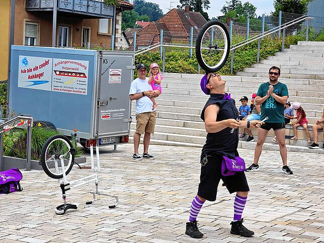 Bild 8: Bilder von 20. Slow-up am Hochrhein