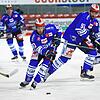 Tylor Spink (mitte) zeigte gegen Iserlohn ein überragendes Spiel. Er erzielte den 2:2-Ausgleichstreffer und gab die Vorlage zum ...