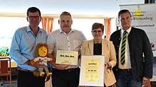 Siegfried Schaffer, Vorsitzender der Dehoga-Kreisstelle Konstanz (links), und Peter Hauk, Minister für Ernährung, ländlichen Raum und ...
