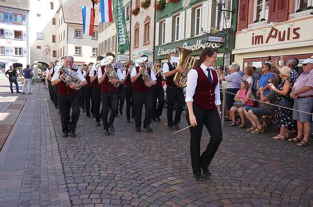 Bild 21: So schön war der Festumzug der 551. Waldshuter Chilbi